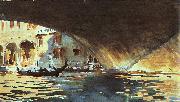 John Singer Sargent Under the Rialto Bridge oil painting artist